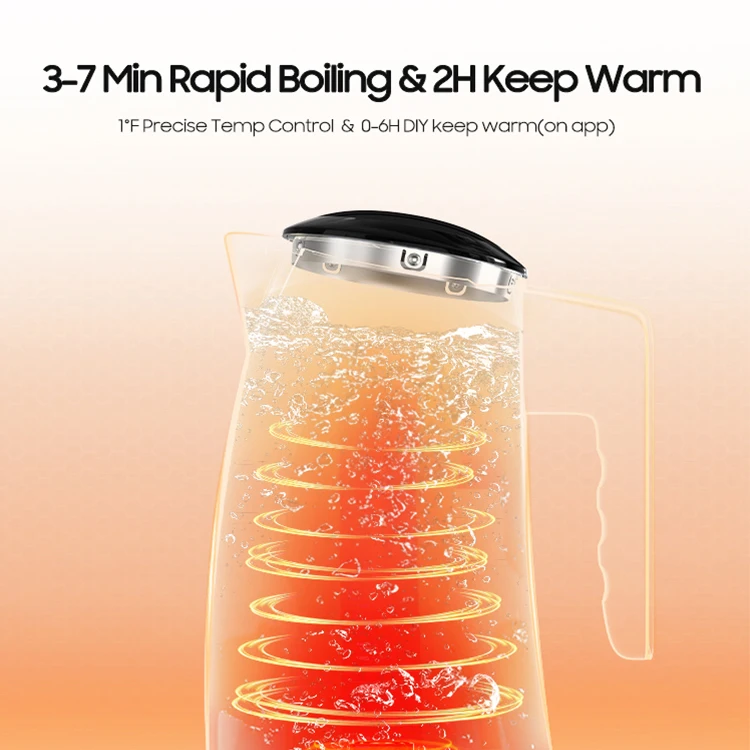 Chaleira Elétrica Kettel Electric Private Mold Electric Pour Over Kettle With Timer