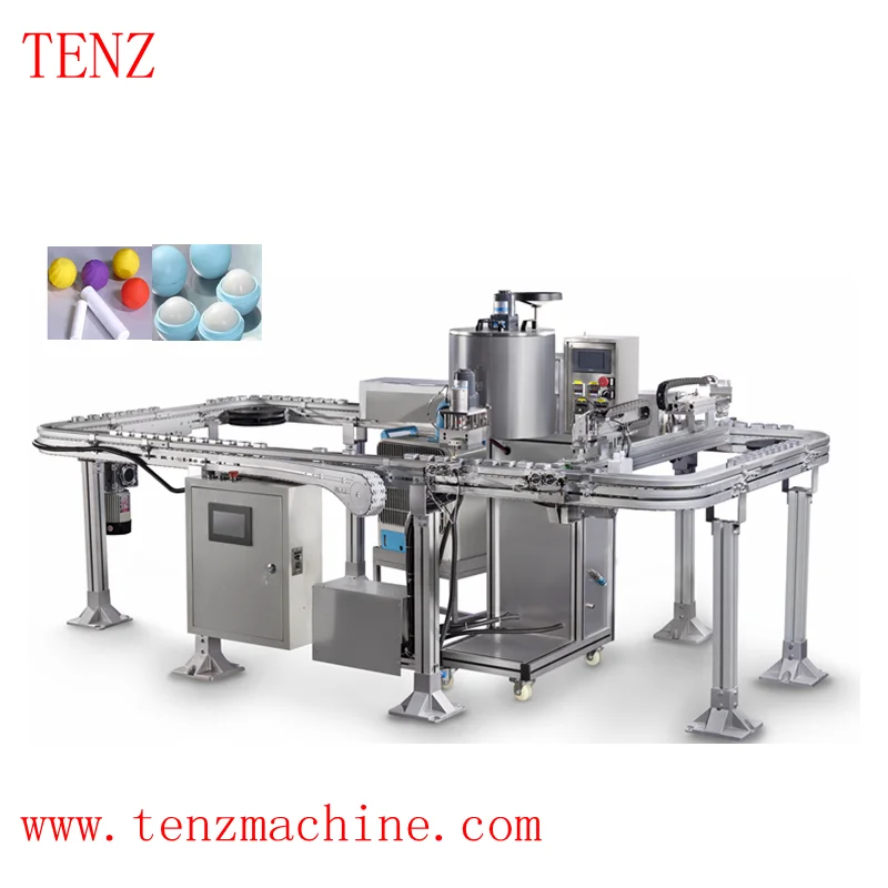TENZ Cosmetics Equipment(Support Customization)/Lip Balm Filling Machine/Liquid for Single Nozzle Lip Balm Cycle Production Line