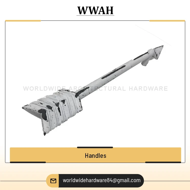 Top Selling Pull Handle Antique Solid Furniture Hardware Cast Iron Antique Design Handle from India