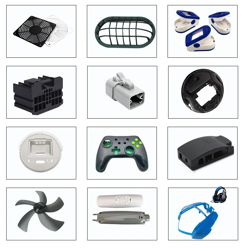 Factory OEM Customized Scooter Car Motorcycle Body Plastic Machining Products Plastic Mold Injection Parts