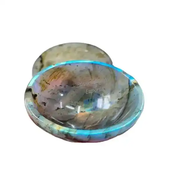 Beautiful Labradorite Gemstone Bowls At Wholesale Price With Premium Quality For Meditation For home decora Buy From Planet Crys