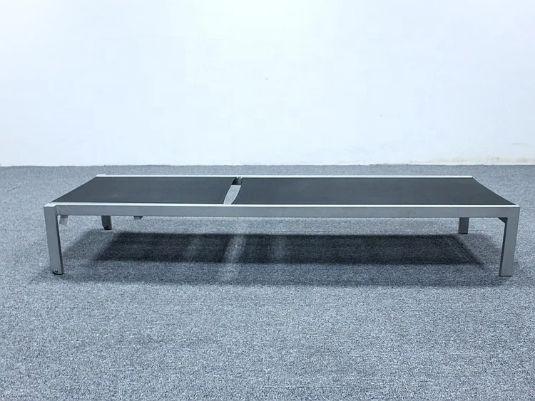 patio chaise lounge aluminum waterproof outdoor pool teslin meshi with wheels sun lounger