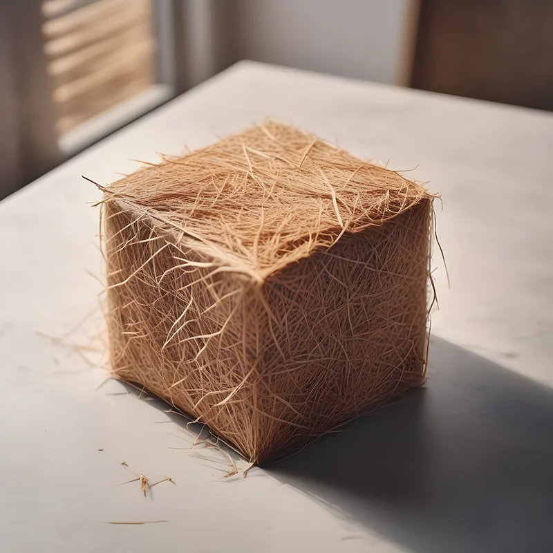 Indonesia Java Golden Brown Coconut Coir Fiber long Natural Home Decoration Coconut Fiber in bulk