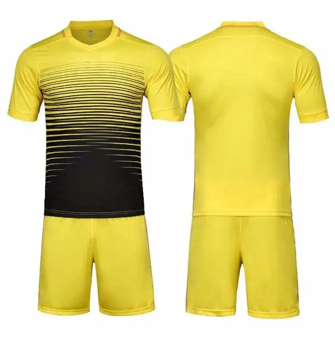 100% Polyester Sublimation Referee Uniforms Soccer Cheap Custom Made Soccer Training Uniform Clothing Soccer Uniform