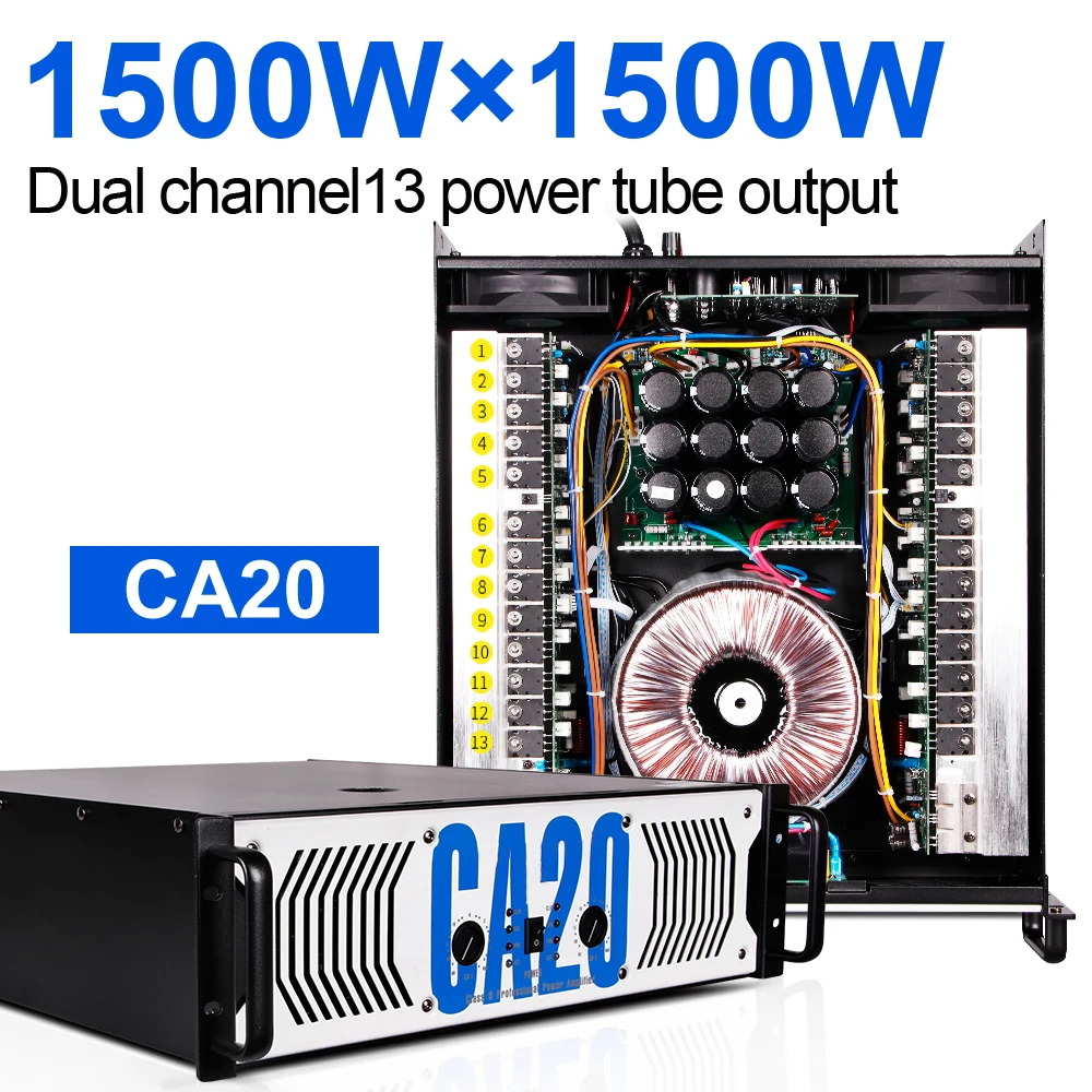 Biner L210 dual 10 Inch 2 Channels Passive Speaker With Power 1500W+1500W Outdoor Speaker Big Full Set