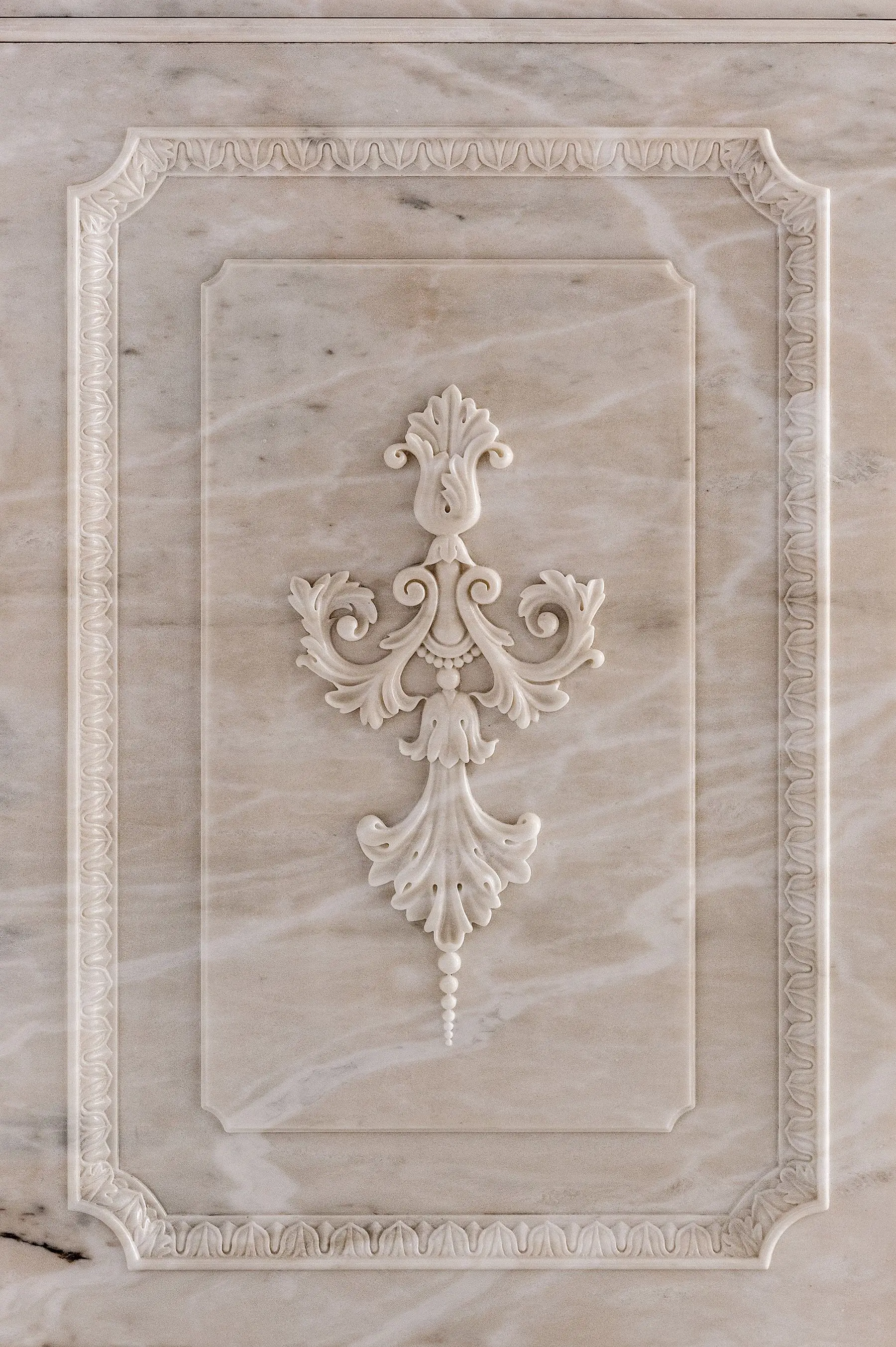 Резная мраморная настенная панель оставить дизайн