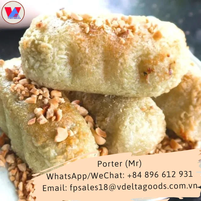 Vietnamese Famous street food Grilled bananas covered with sticky rice Holiday