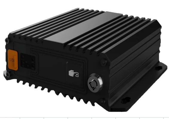 Three  SD card Mobile DVR 4G WiFi GPS 1080P Telematic Mobile DVR with ADAS+DSM