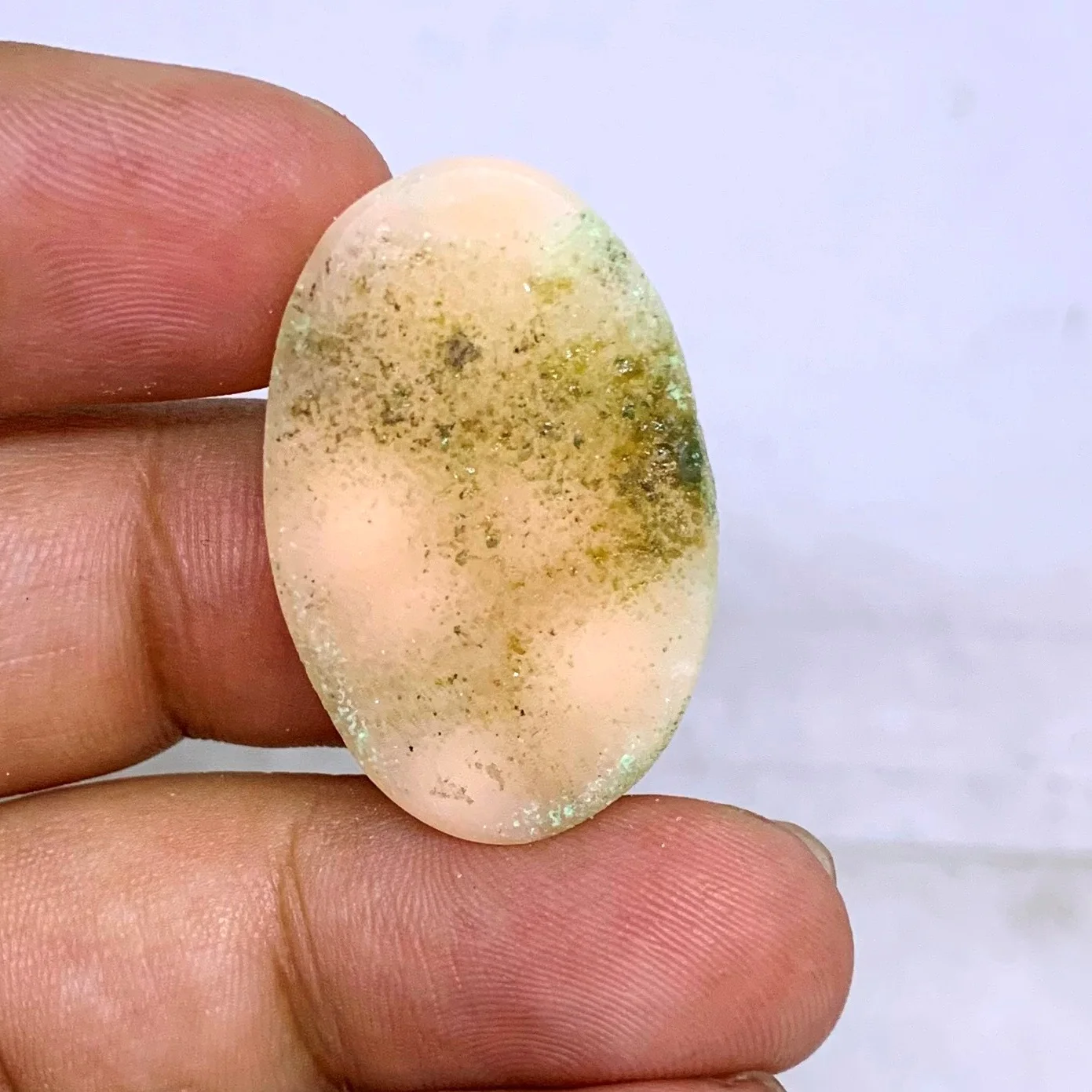 100% Natural Rare Thomsonite Gemstones Loose gemstones Making For Jewelry Cabochon 21 Ct. 30X19X5 mm TM-10