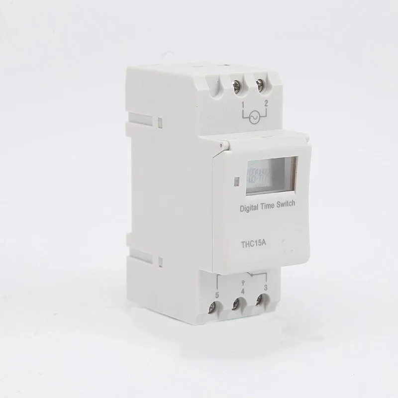 Programmable Time Switch Relay On Off Control LCD Display DC12V AC220V