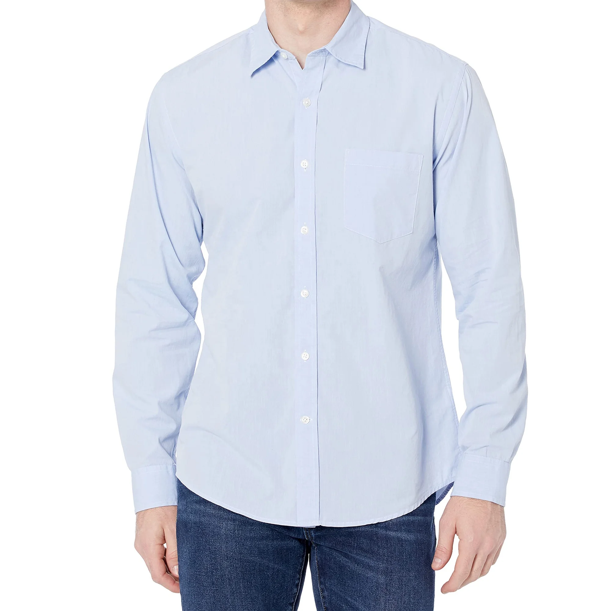 White Shirt For Men Spring Summer Casual Solid Color Shirts Long Sleeve Cotton Linen Vintage Clothes