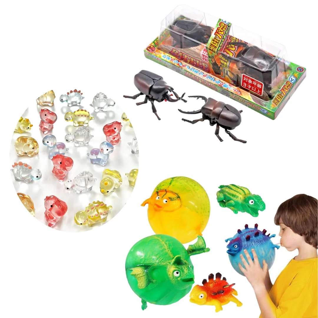 High End Japanese Goods Set Small Model Walking Insect Animal Dinosaur Toys for Kids