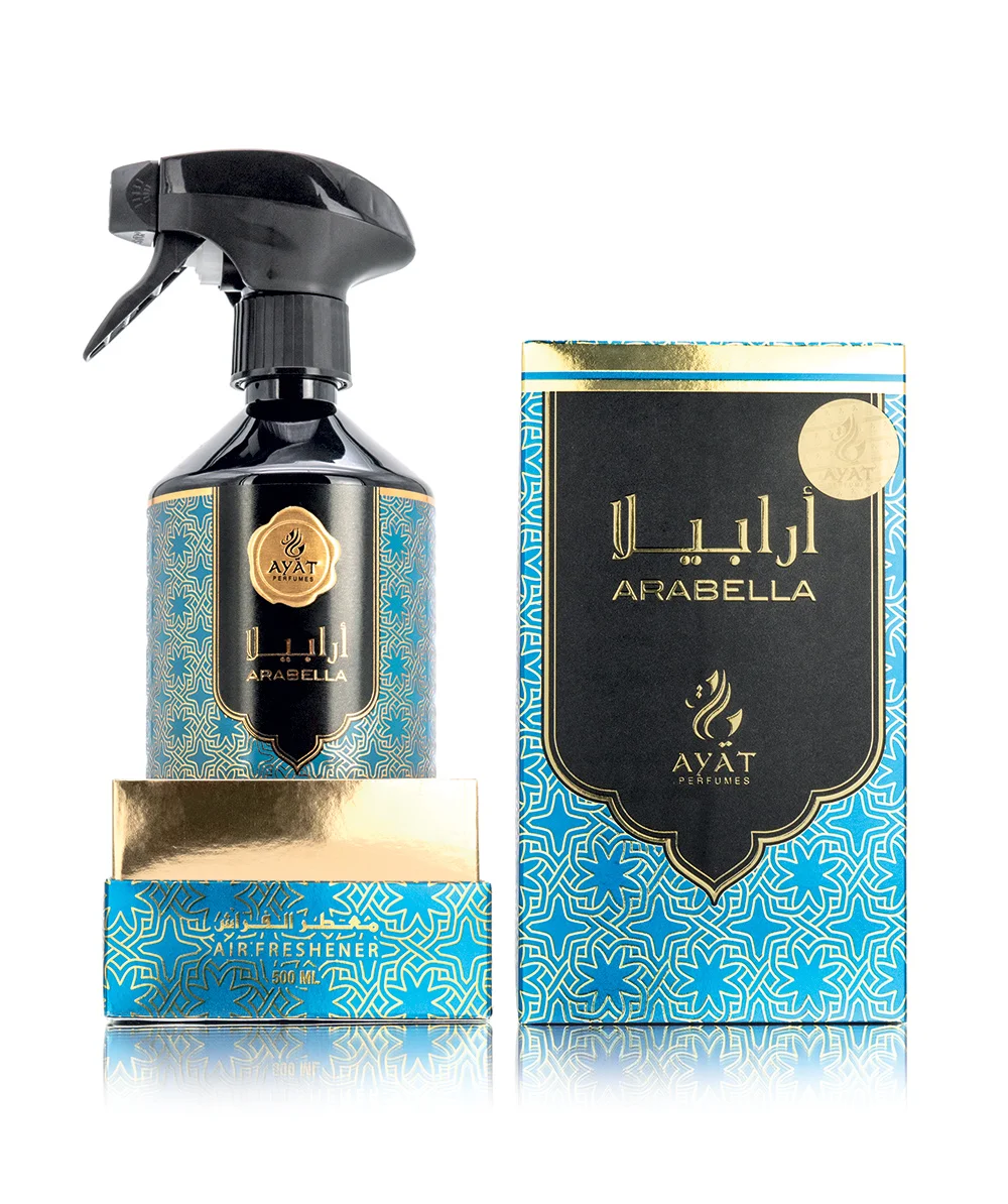 Home Perfume ARABELLA 500ml by Ayat Perfumes home Room refresher Spray Scented Mist For Home, Car, Interior