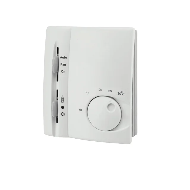 Электронный термостат HVAC Электрический недорогой контроллер 4 трубы для охлаждения пола 24VAC комнатный