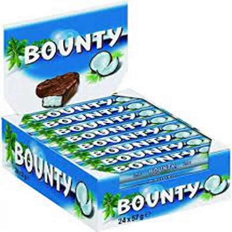 Bounty Coconut Milk Chocolate  with strawberry flavor