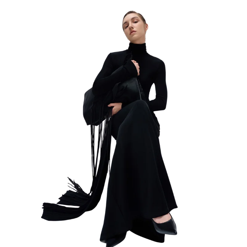 Best-Selling Casual Dresses Maxi Style Linen Meryl Kint Dress High-Quality Fabric Clothes Women Whiteant Vietnam Manufacturer