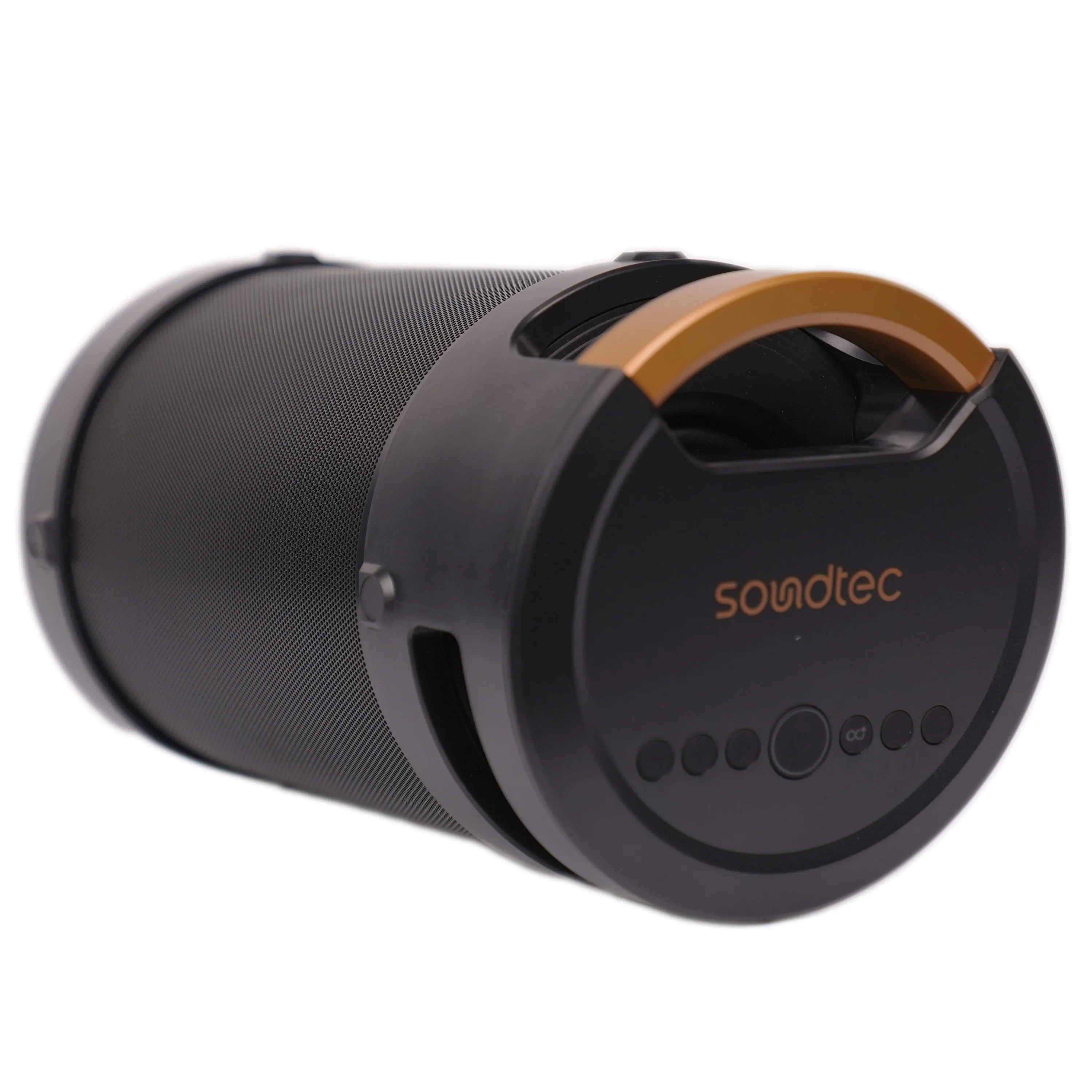Porodo Soundtec Capsule Speaker waterproof 80W Powerful Sound  App Support