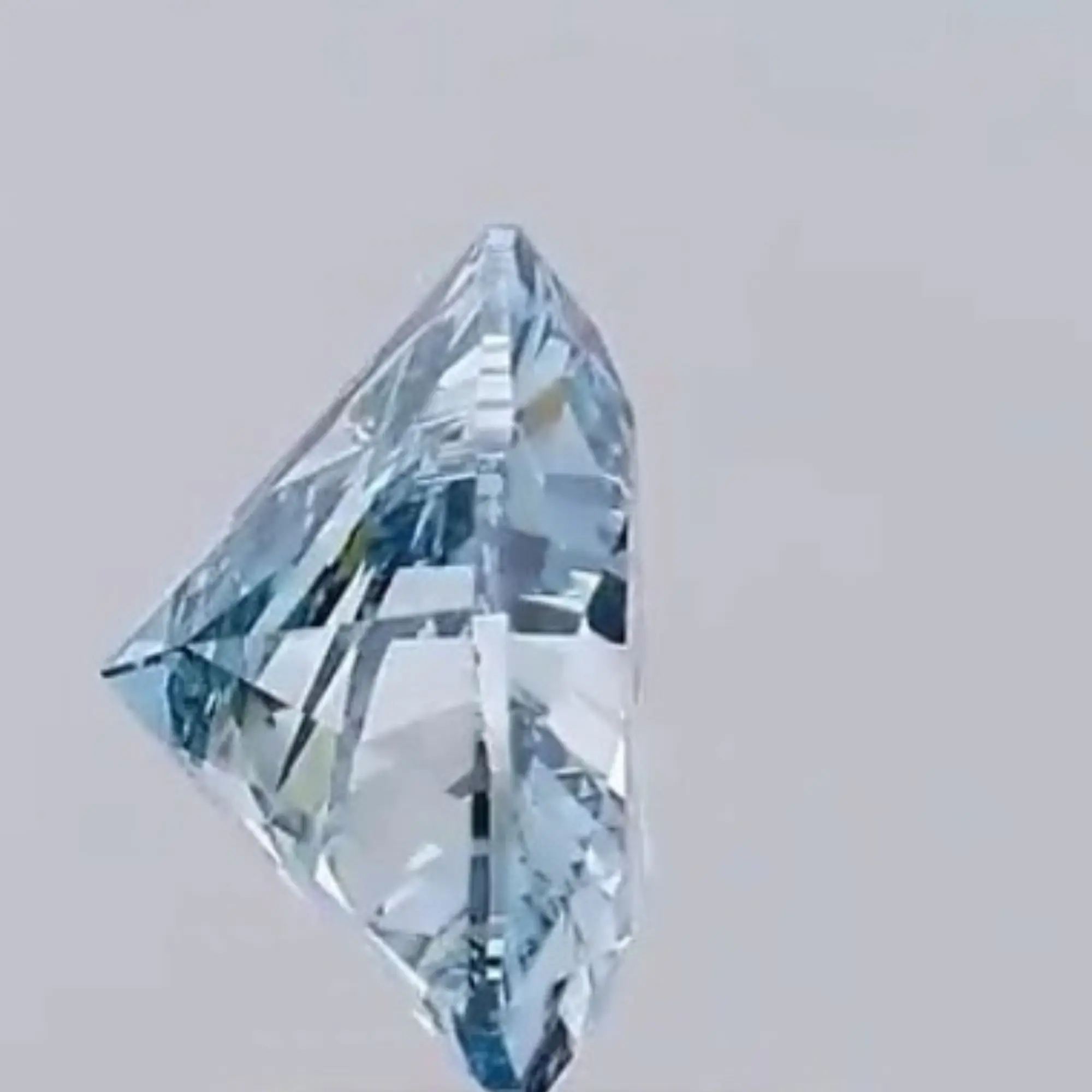 1 CT Blue Heart Shape Diamond Fancy Color Diamond Loose Diamonds For Wedding Ring Anniversary Ring, Pendant,