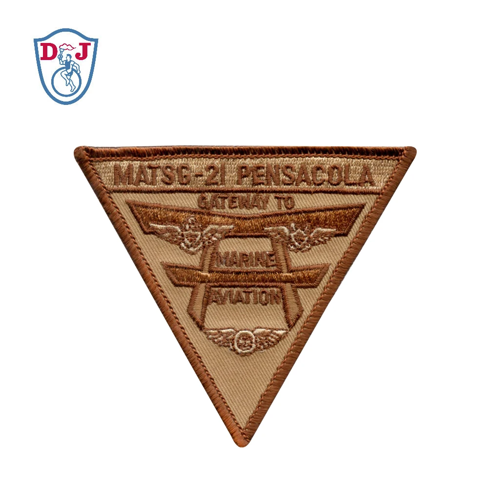 Custom Patches Embroidery Security Emblem Embroidered Parches Crest Uniform Badge