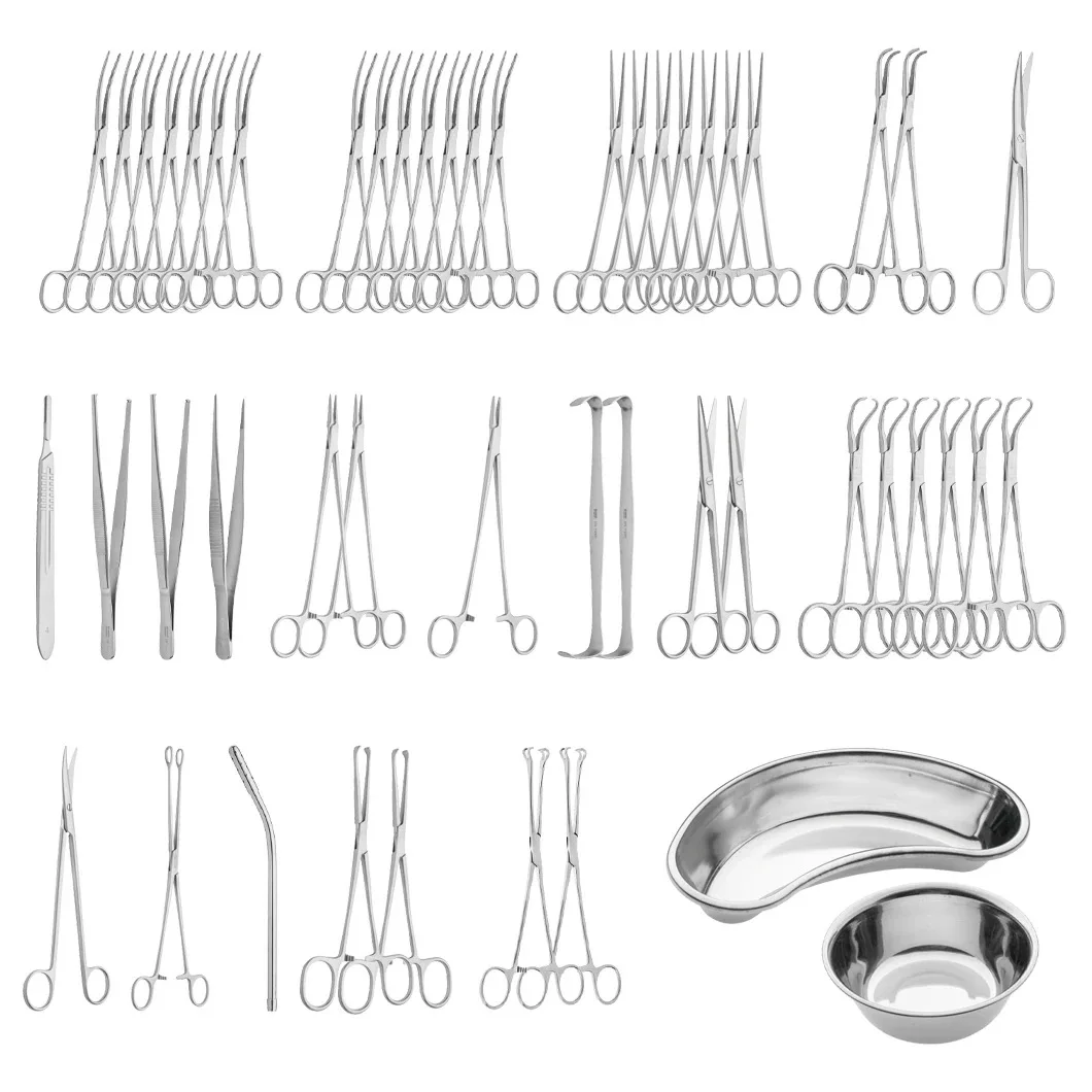 Appendectomy and Hernia Surgery Set General Surgical Medical Instruments 48pcs reusable BY MEDICAB INSTRUMENTS