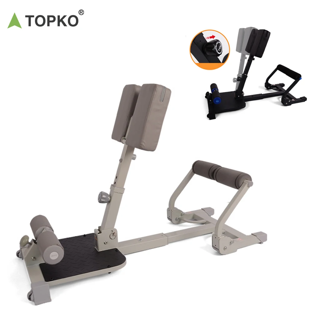 Topko Gym Sports Equipment Extensions Exercise Bench for Home Gym Glutes Workout Station Leg Exercise Machine Trainer
