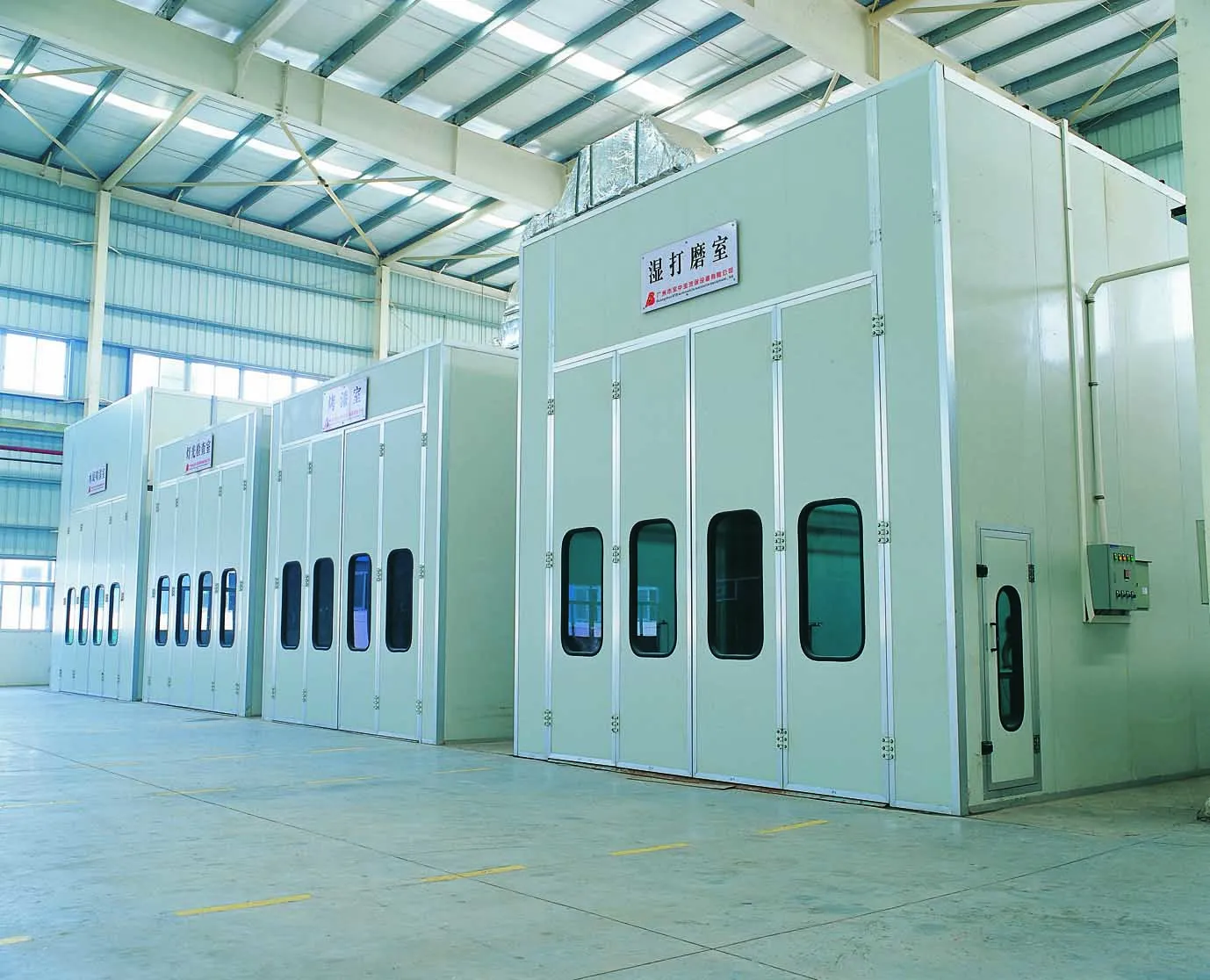 Wholesale big truck Paint Booth Professional bus Spray Booth Car Painting Booth Car Workstation