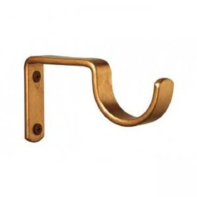 Metal Wholesale high quality curtain poles curtain rod bracket accessories Round Bracket Holder