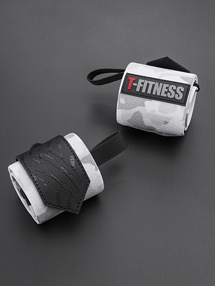 Fitness Cross Fit Safety Wrist Wraps Custom Logo Adjustable Wrist Support Weightlifting Wristband strap Brace with Thumb Loop