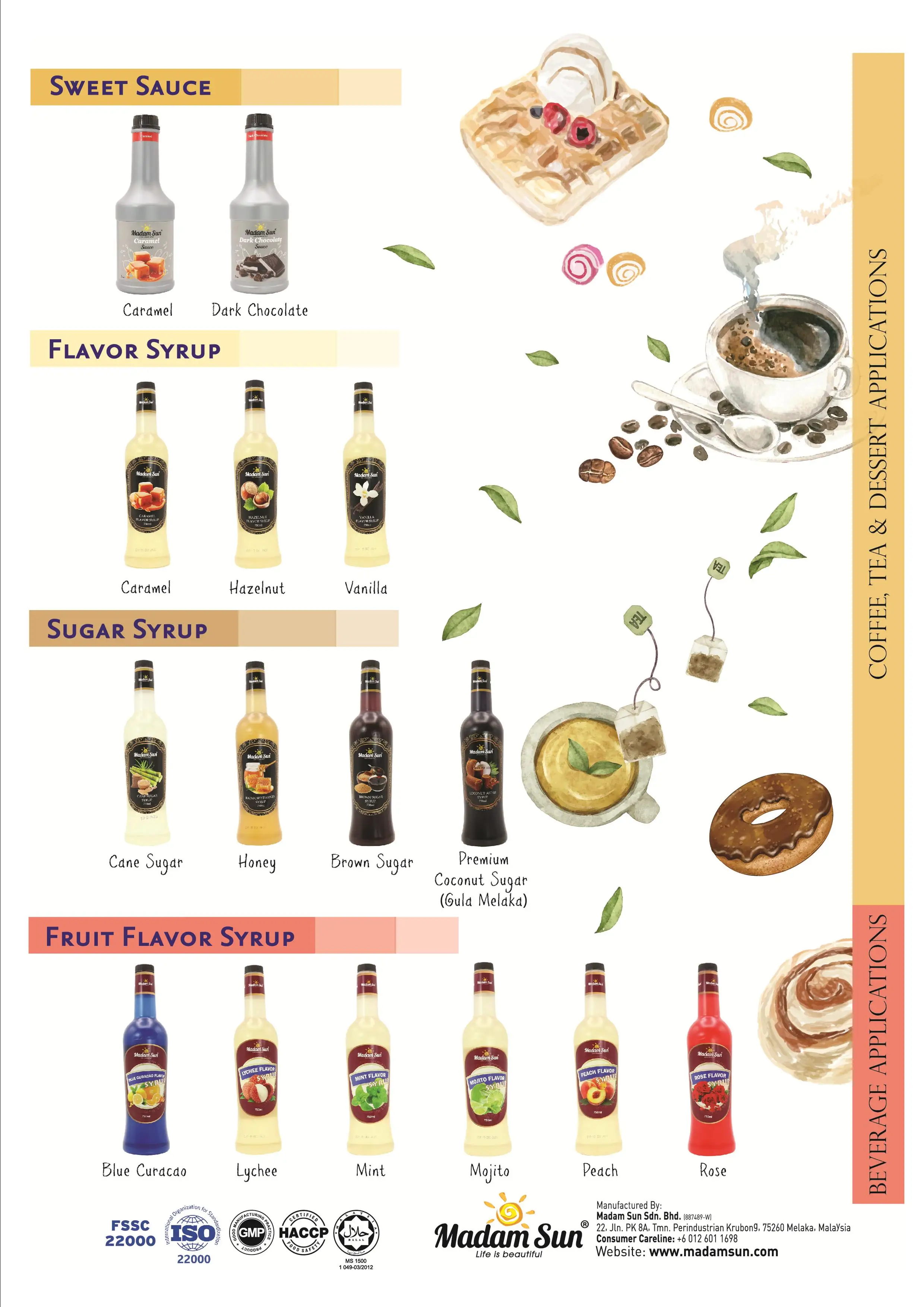 Hazelnut Flavor Syrup