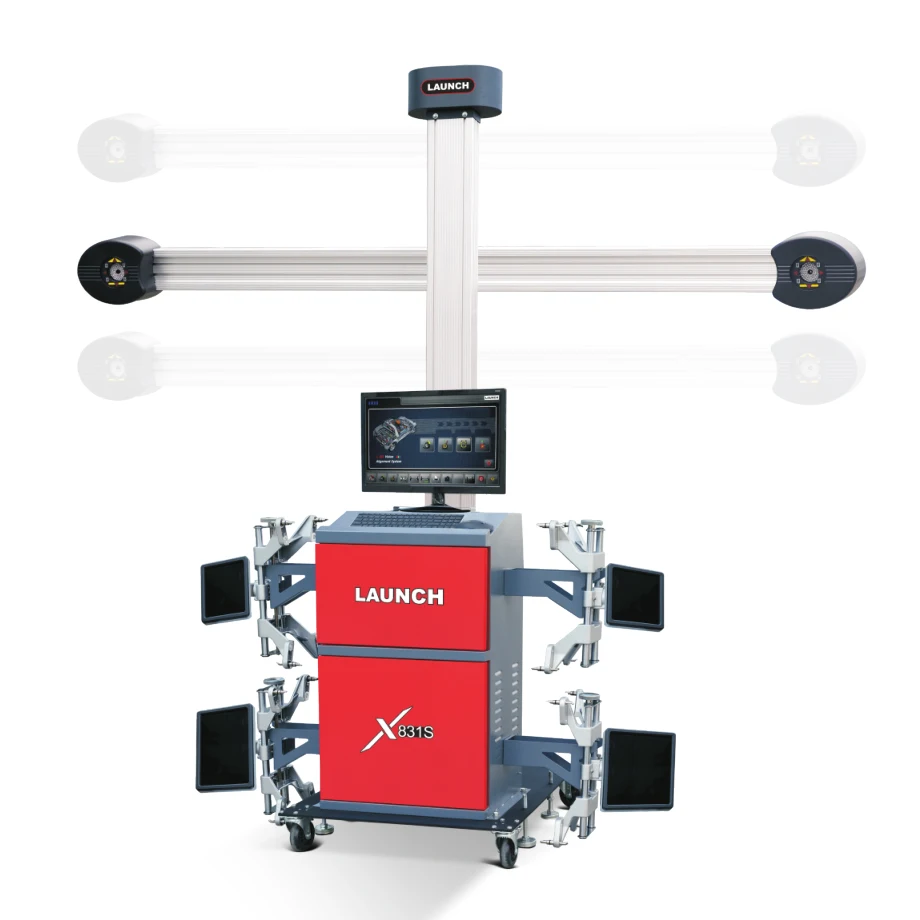 Launch X-831s 3d Four Car Wheel Alignment Machine Free Update Factory Price wheel Positioning Equipment With CE & ISO