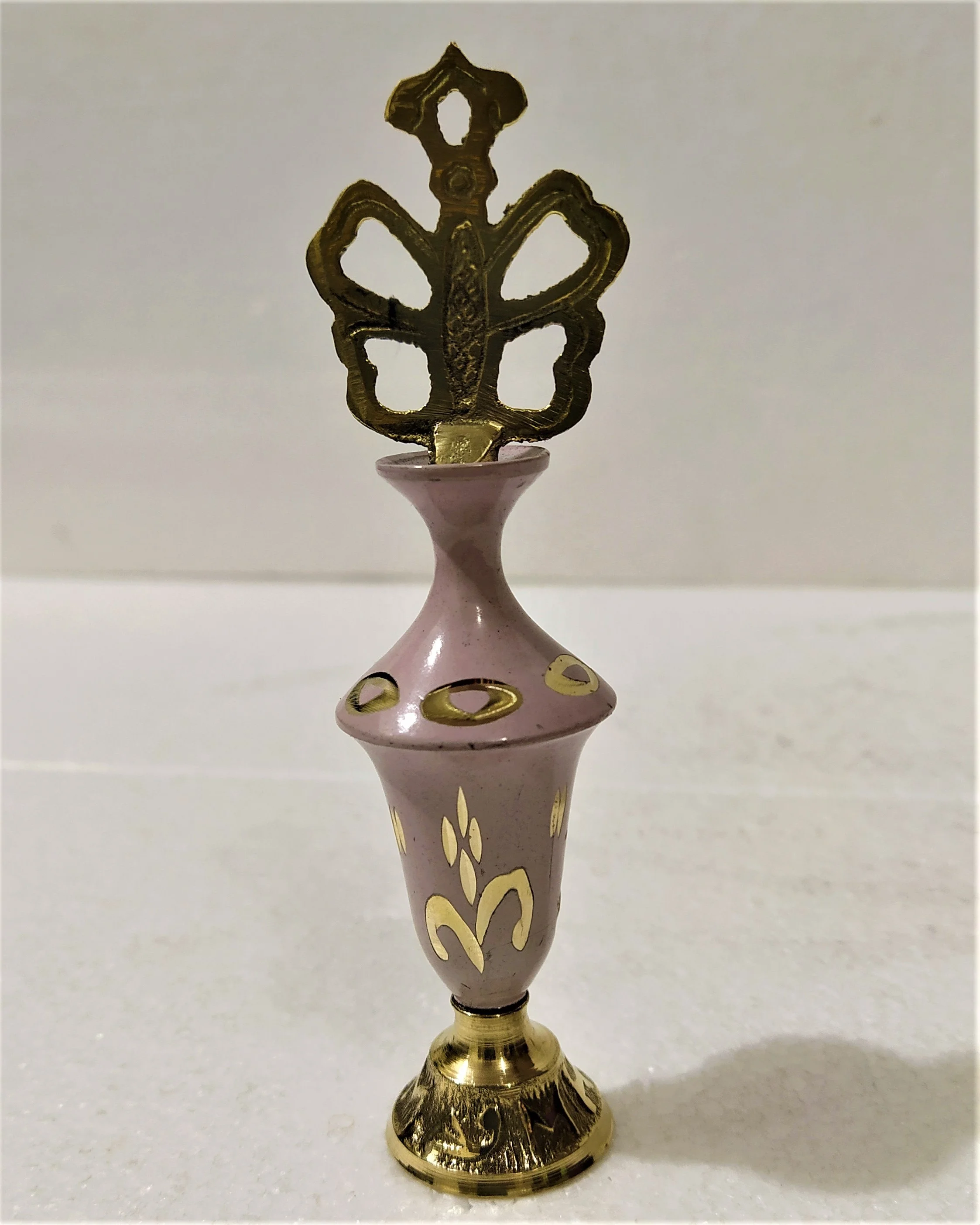 Brass Designs Eye Liner Box Surme Dani Pots Women Makeup Design Natural Eye Powder Storage Shiny Silver Pots d