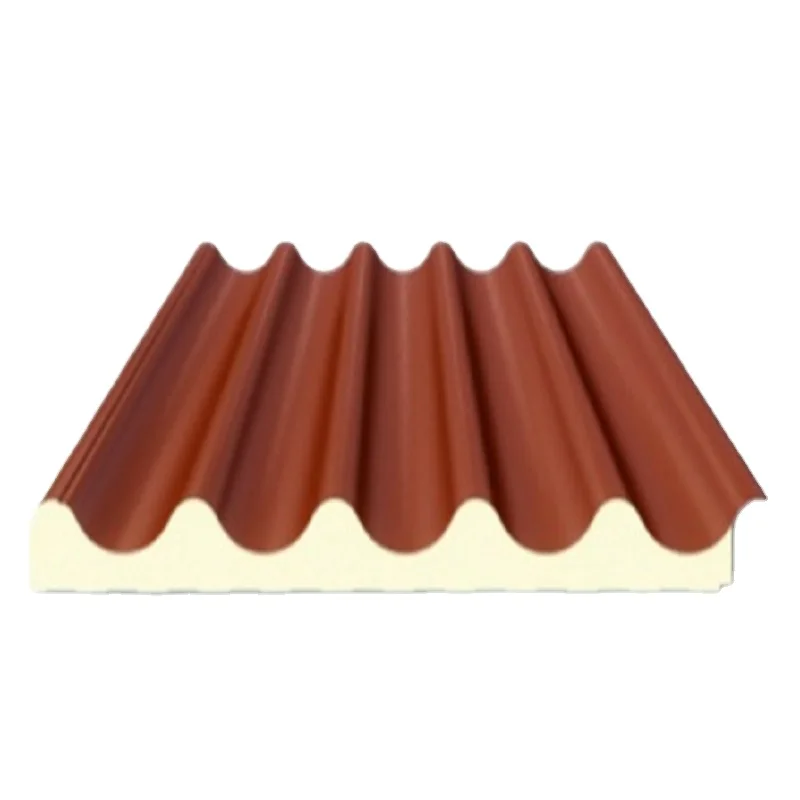 Aluminum Foil pir  Foam Board Fireproof Metal 50-200mm insulated Roof Sandwich Panel