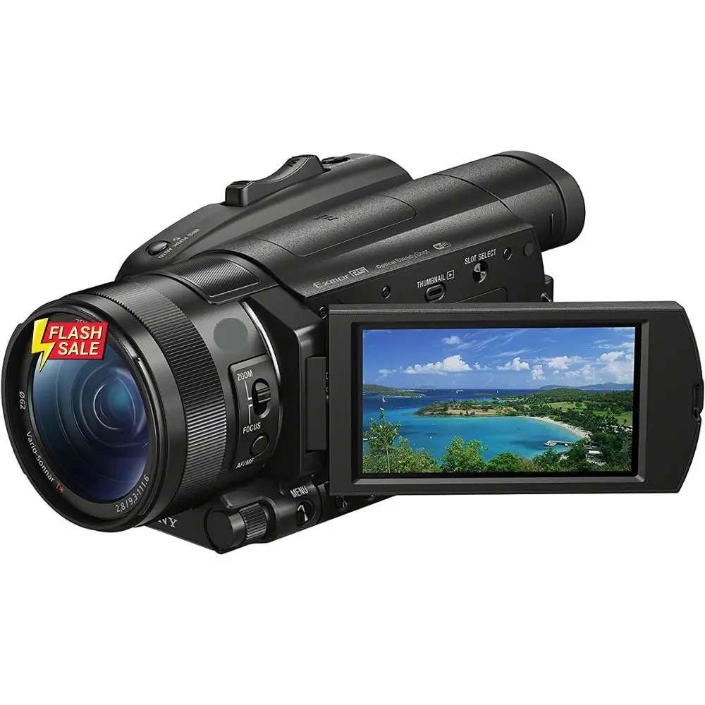 New FDRAX700 B FDR AX700 4K HDR Camcorder Black