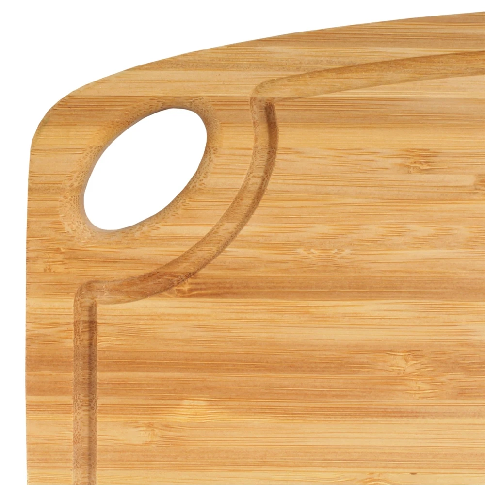 Hot Selling 11.75 inch Bamboo Cutting Board Mineral Oil Finished Bamboo Serving Board