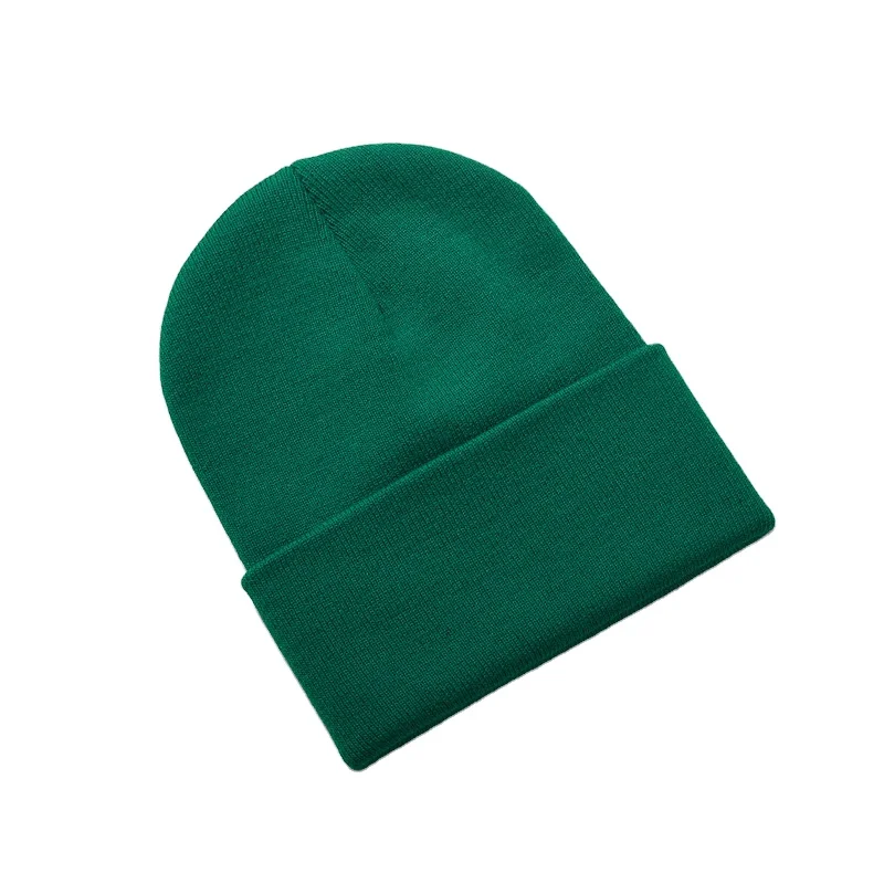 2022 wholesale high quality fashion hats winter acrylics embroidery Logo custom beanie hats for men women