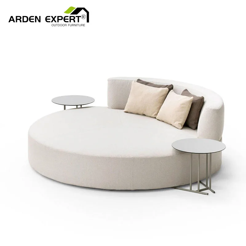 Outdoor Beach Swimming Pool Sunbed Customized Sun lounge Villa daybed