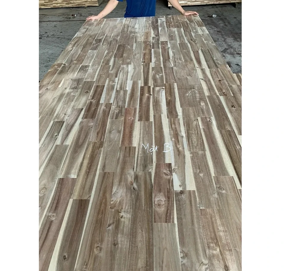 Good Wood rubberwood finger joint board AA/AB grade wood panel for indoor decoration furniture Factory Price