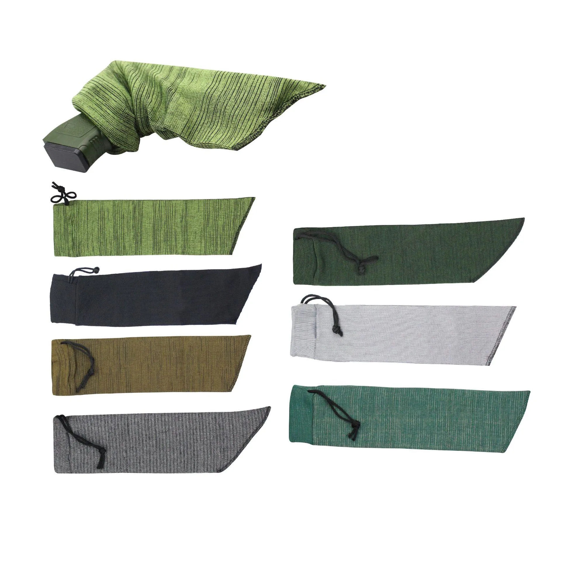 Gun Sock 14*4'/36*10cm Outdoor Knitted Long and Short Customized Size Gun Socks Hunting Accessories Gun Case