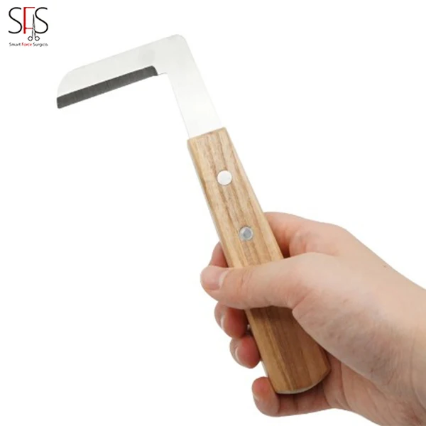 New Custom High Quality Hoof Knifes Veterinary Horse Repairing Hoof Knife Veterinary Surgical Instruments