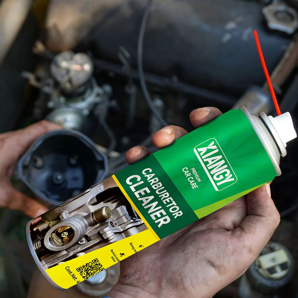 Factory Professional Deep Cleaning Automobile Carburetor Cleaner Spray Carb Choke 450ml Cleaner