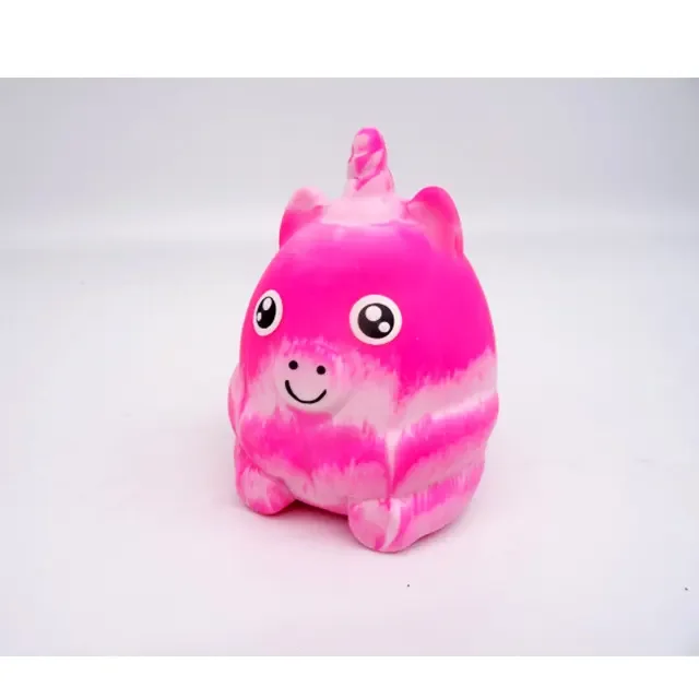 Unique 2 Tone Squeeze Unicorn Toy With Flour for Fun and Relaxation