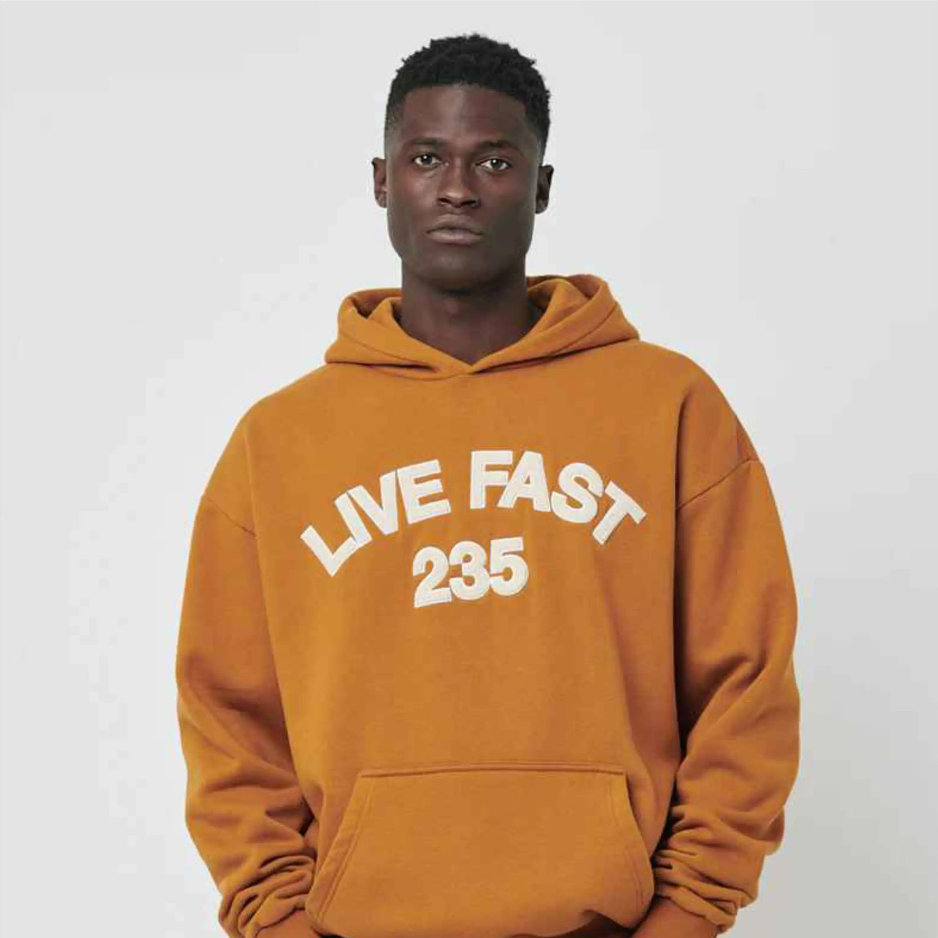 Custom 460g Fleece Sweater Fashion Casual Custom Hoodie Oversize Men 100% Cotton Blank Unisex Hoodie