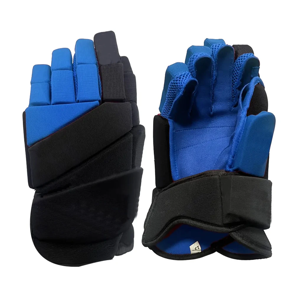 Factory Direct Sale Durable Safety Hockey Equipment Protective Gear Ice Hockey Gloves With Customized Logo And Design