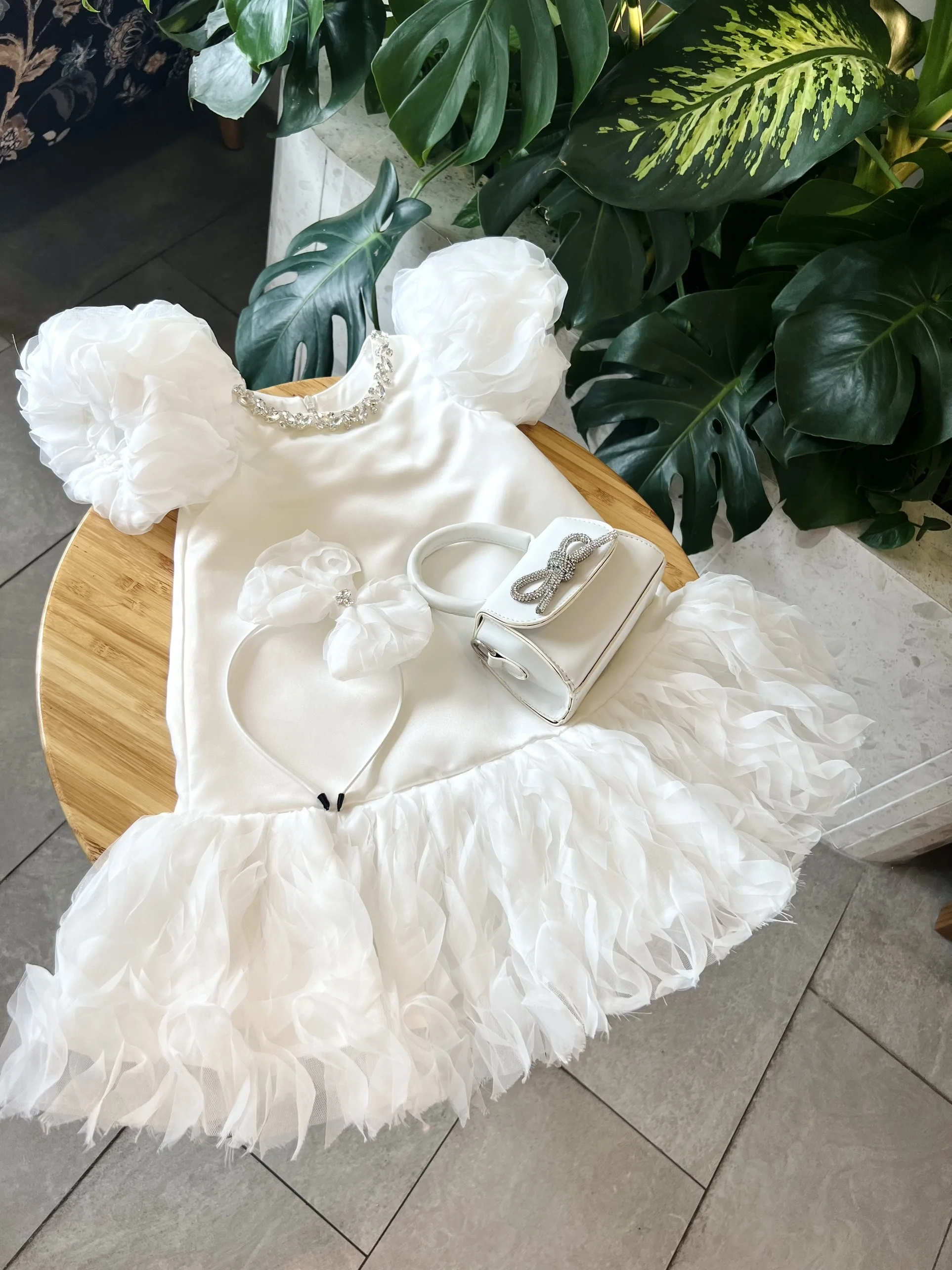 Nhung Nguyen Princess Dress OEM ODM Daily Baby Girl Kid Clothes Daily Ruffled Hem Baby Doll Dress Made Vietnam Children Age