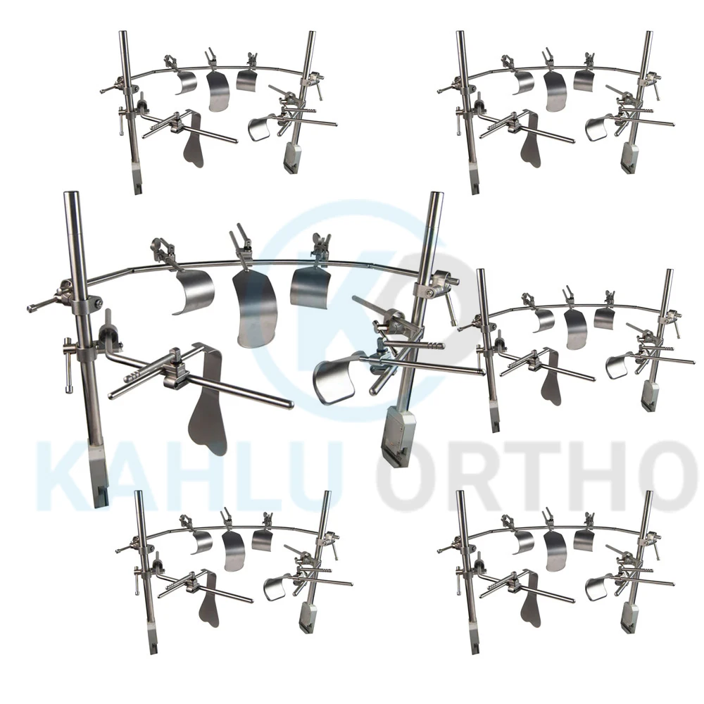 Abdominal Hook With Interchangeable Blades Surgical Instruments Bookwalter Compatible Abdominal Retractor By KAHLU ORTHOPEDIC