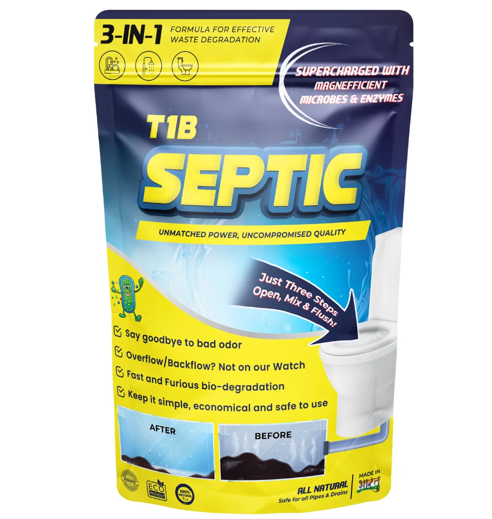 Buy T1B Septic Tank Cleaning Biobacterial Formula Cost Effective Best Quality