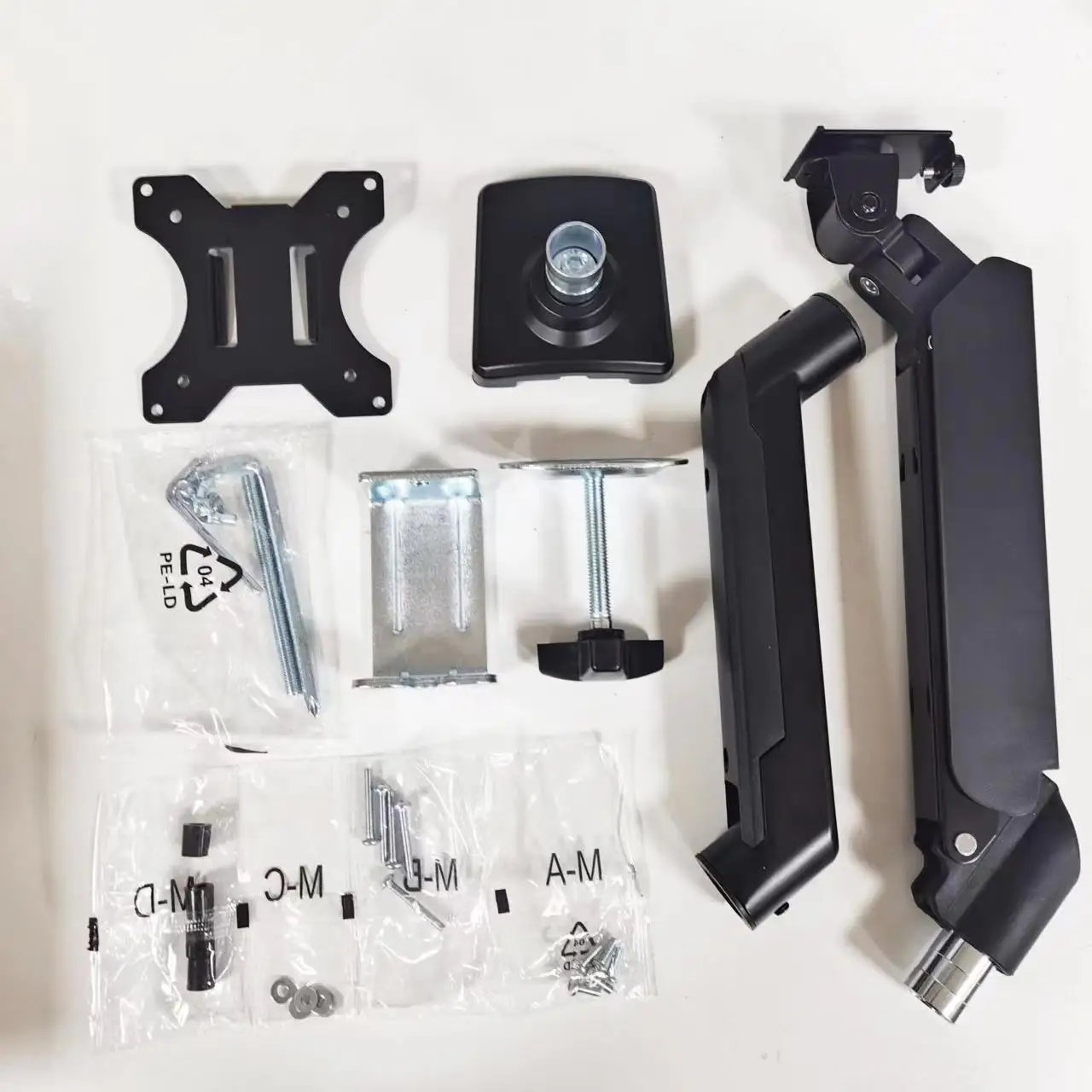 Mount-It Dual Monitor Desk Mount Fits Two Screens Refurbished