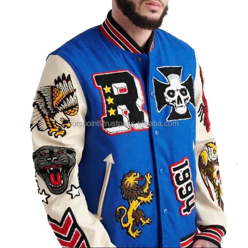 High quality Custom made Baseball Jacket/letterman/baseball jackets