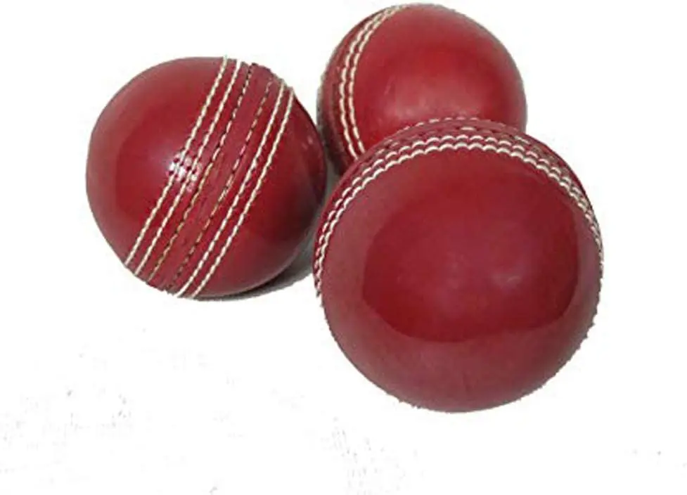 Amazon Best Deal Red Color Leather Cricket Balls for Practice & Training