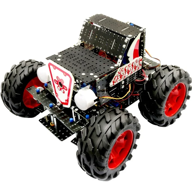 [AKIRO STEP 2] набор STEM ROBO (шаг 1-7) Программирование с робототехники от сборки до программирования DIY Набор Robo все в одном